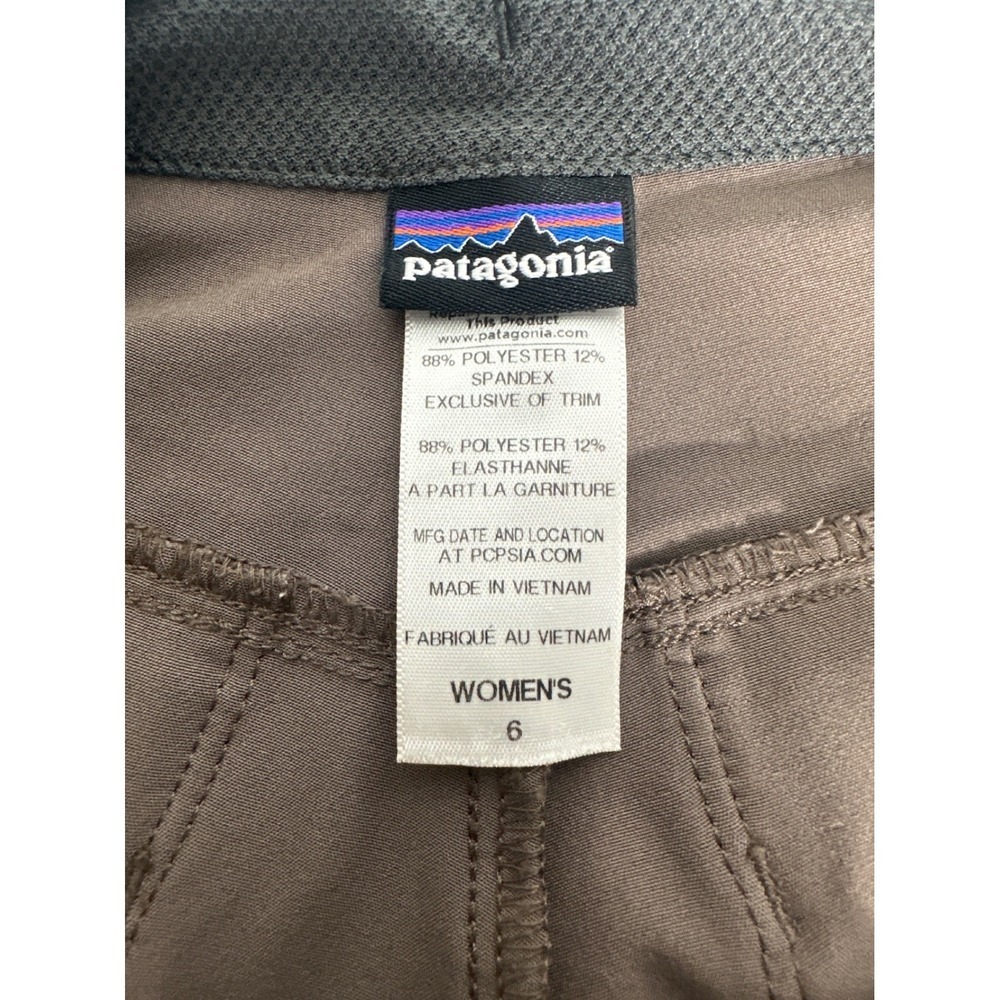 Patagonia Women's Quandary Shorts 5"-Hiking Dusty Bown Size 6 - Picture 8 of 10